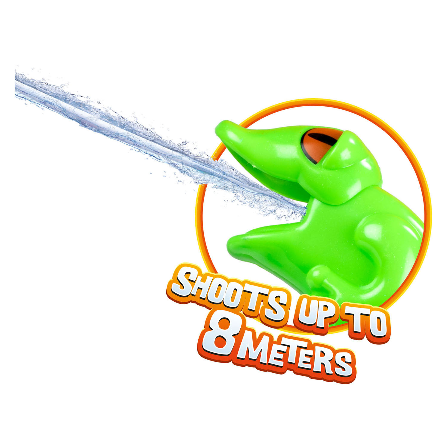Splash Waterpistool Dier met Bewegende Bek
