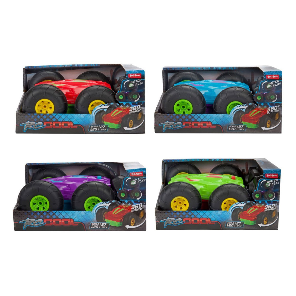 RC-Cool Stuntauto Flip Over 360 met Licht