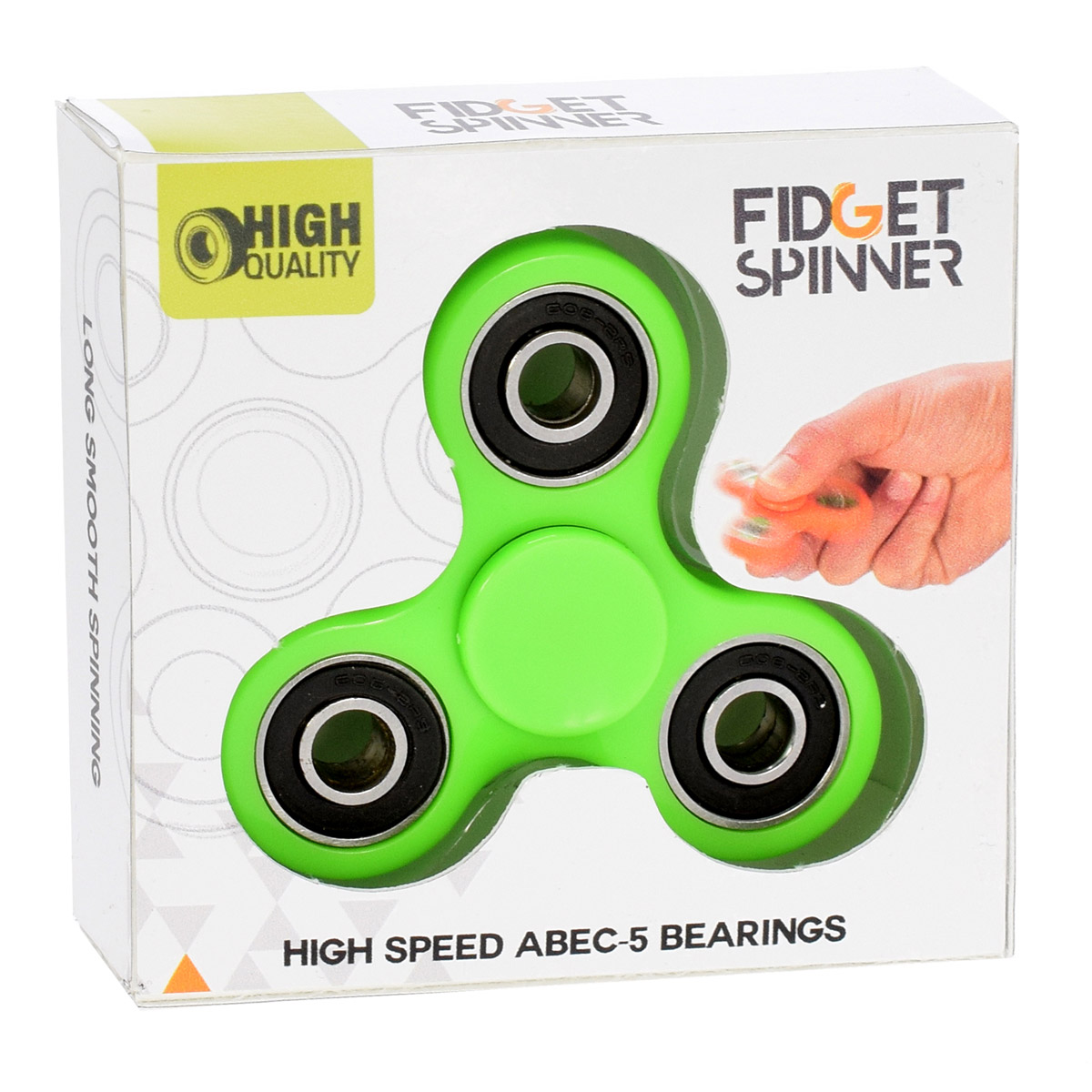High Speed Fidget Spinner - Zwart