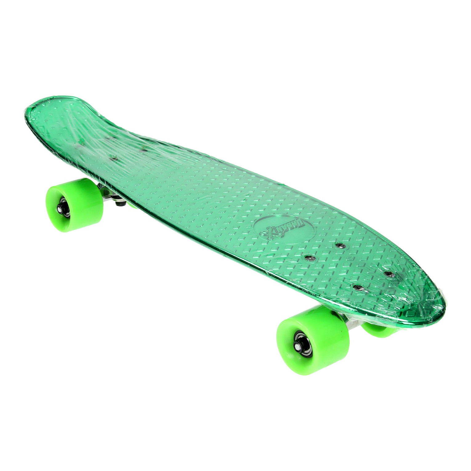Skateboard Chroom - Groen