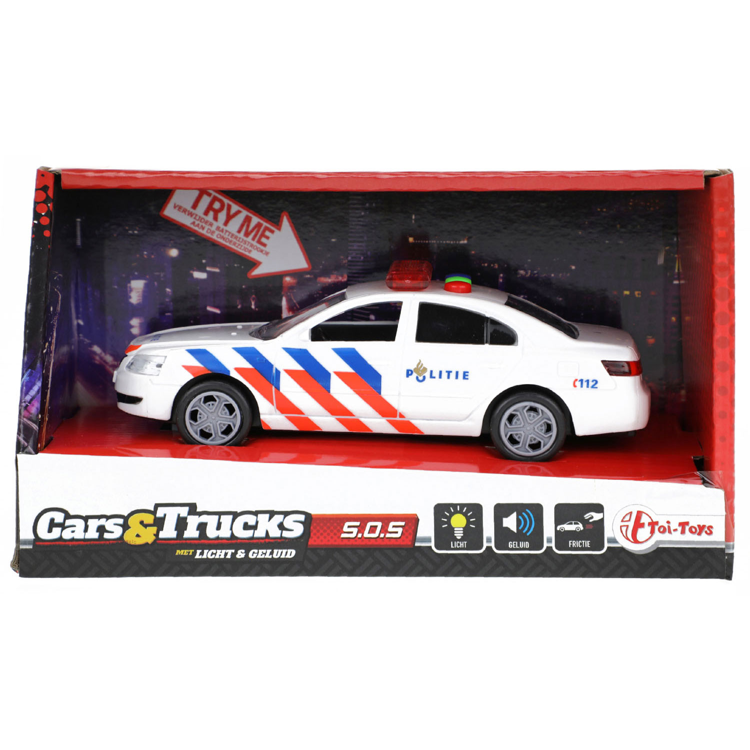 Frustrerend noodzaak Tram Politieauto met Licht en Geluid online kopen | Lobbes Speelgoed