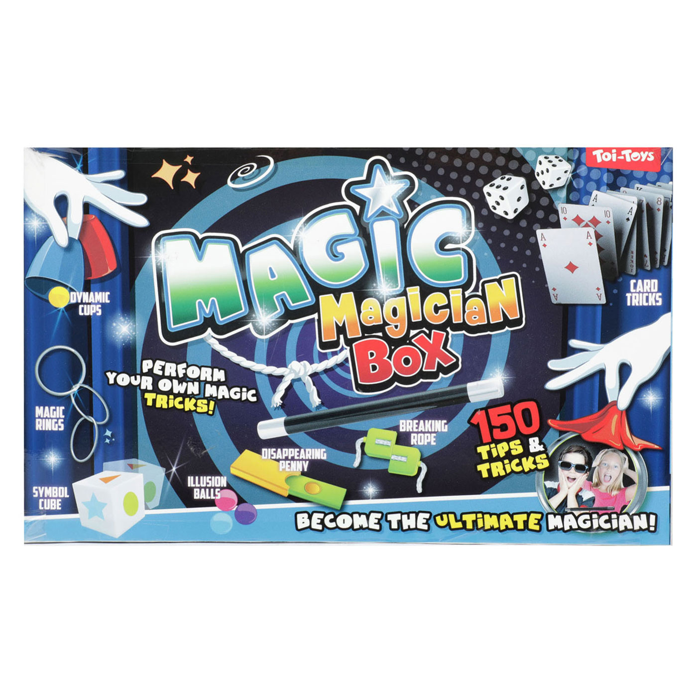 Magische Zauberbox mit 150 Tricks