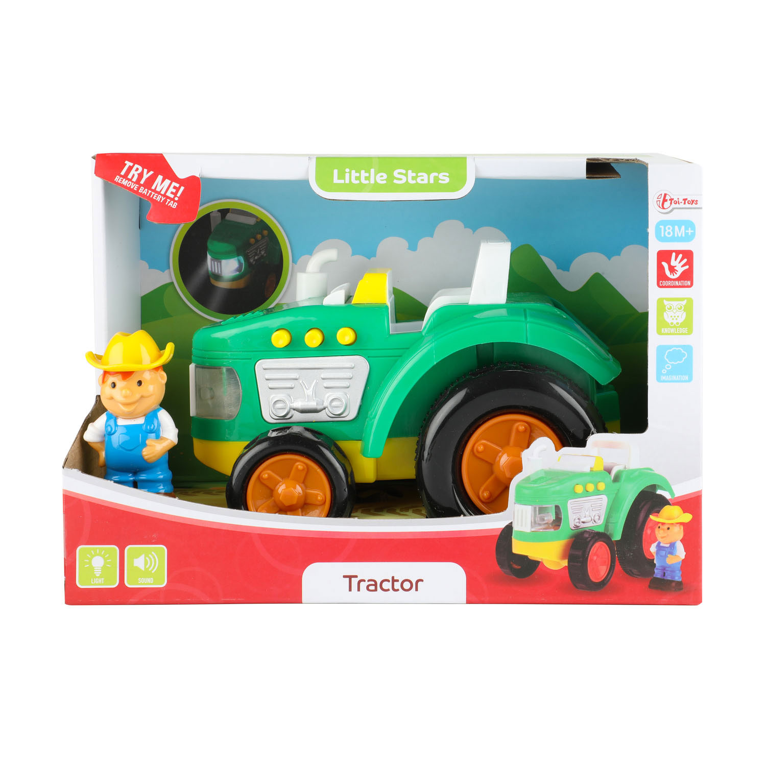 Little Stars Tractor met Licht & Geluid