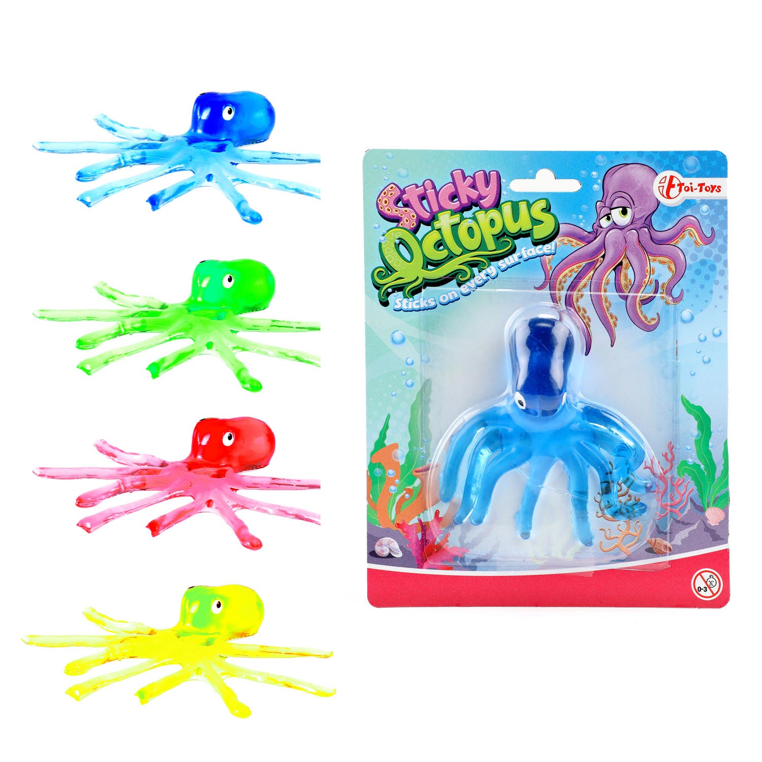Raamkruiper Sticky Octopus