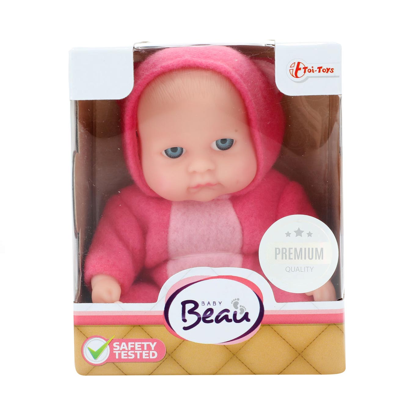 Baby Beau Baby Doll avec bonnet de couchage