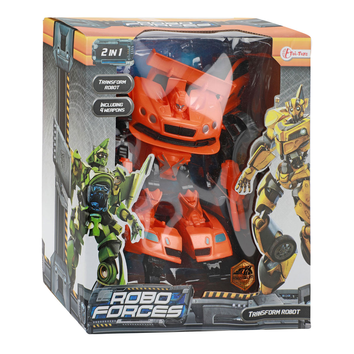 Roboforces wechselnder Roboter – Auto Orange