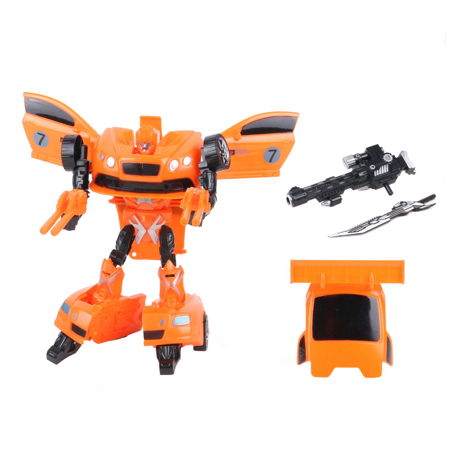 Roboforces wechselnder Roboter – Auto Orange