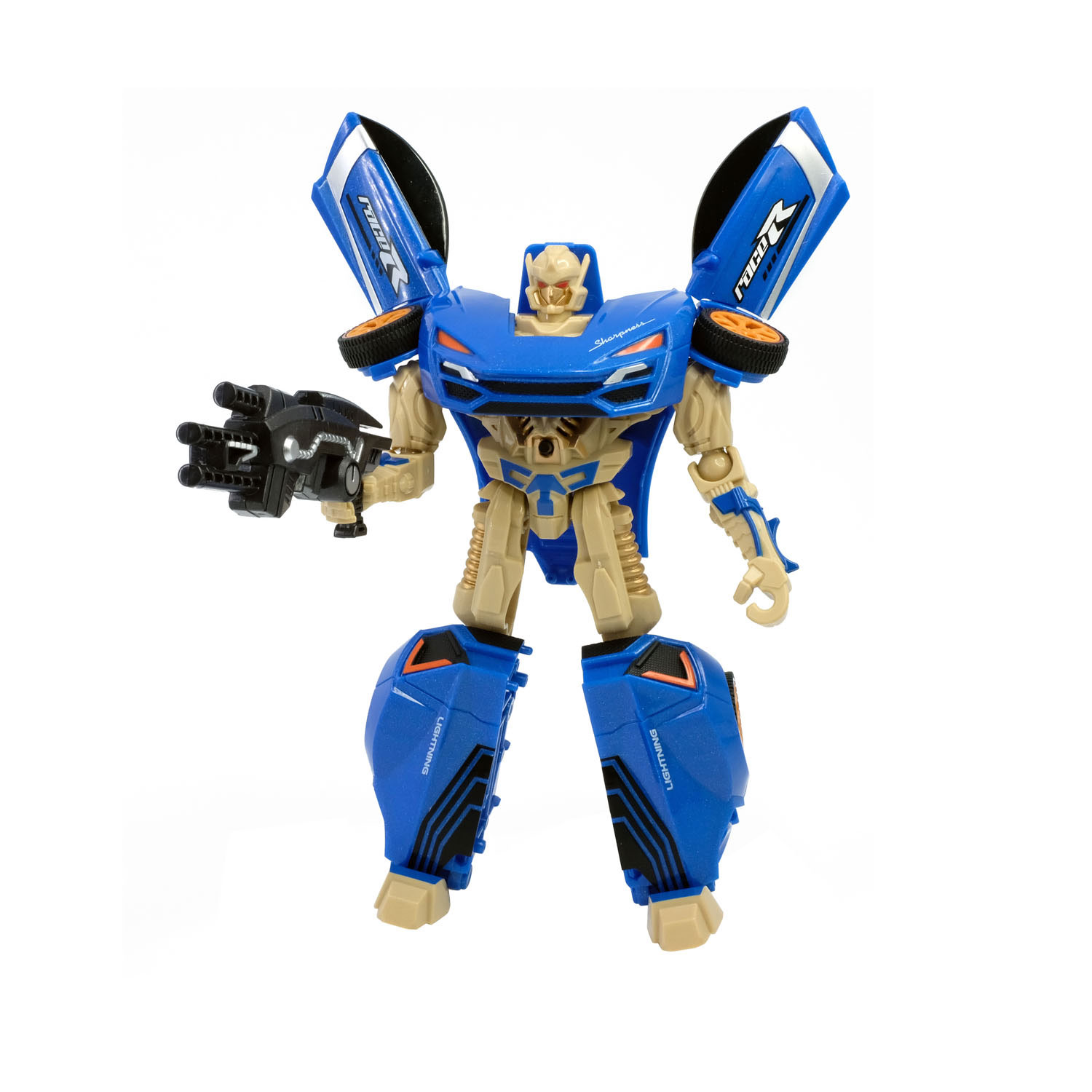 Silverlit Transformation Spielzeug Blau Actionfigur Spielzeugauto Roboter 