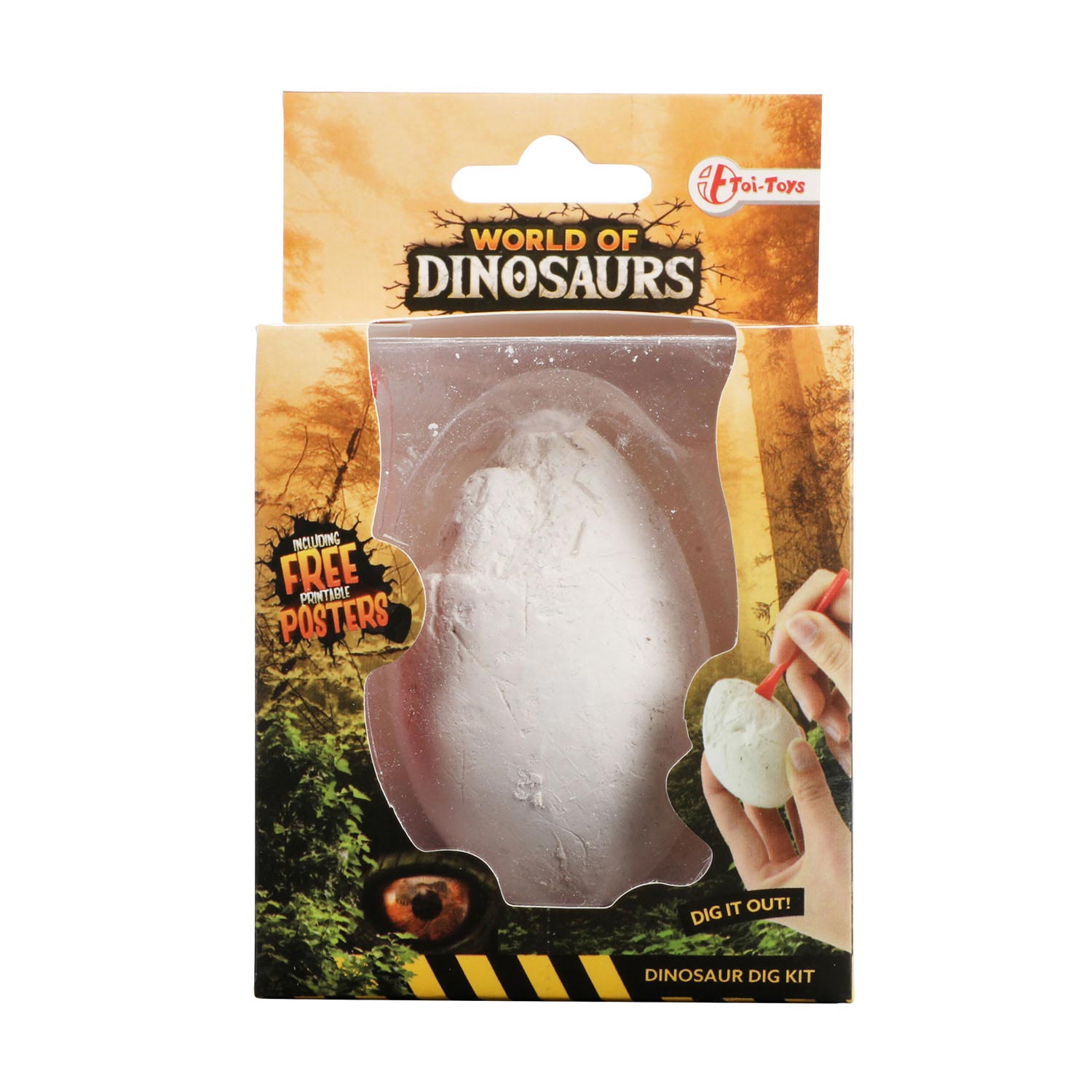 World of Dinosaurs Uitgraafset Dino Ei