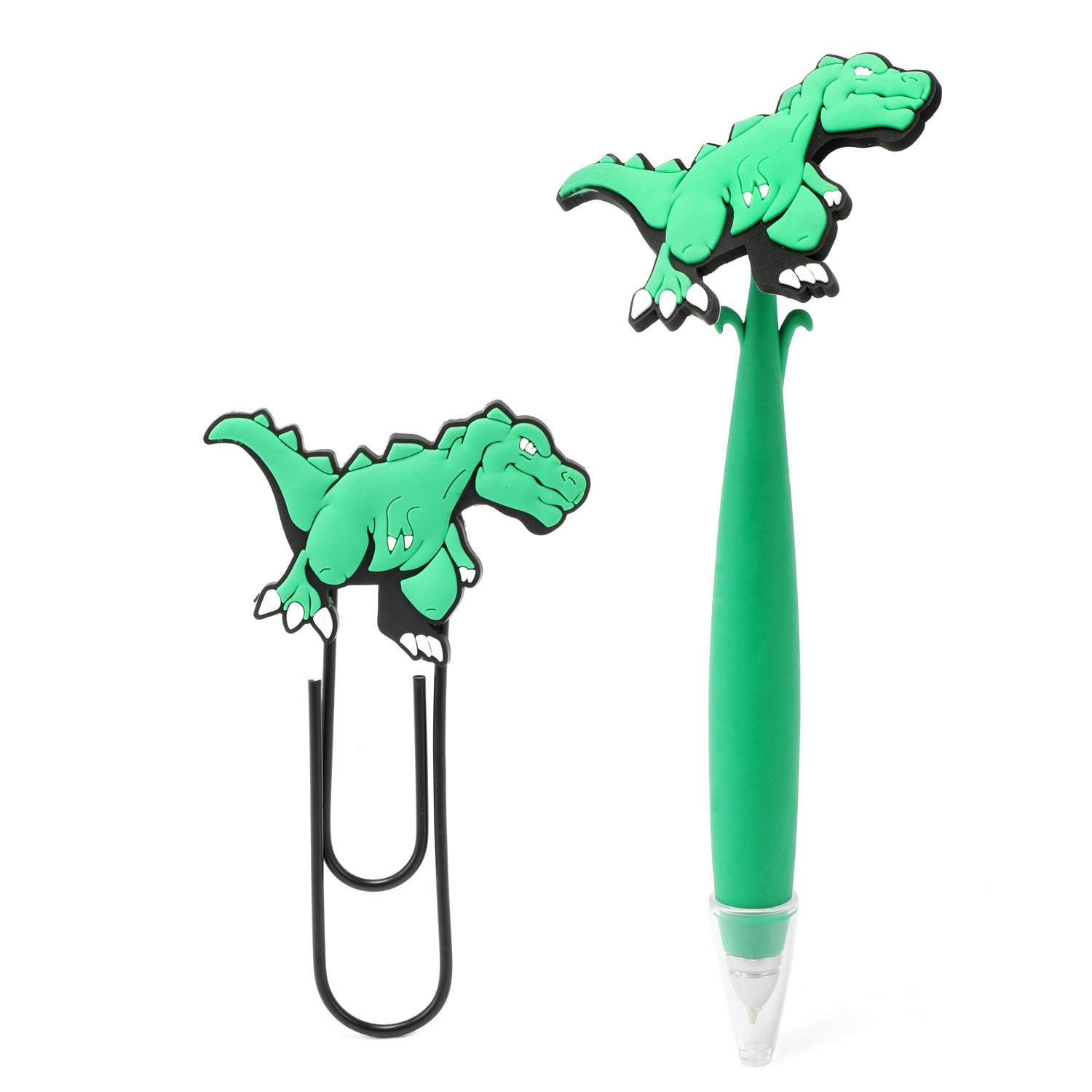 Méga trombone dinosaure avec stylo