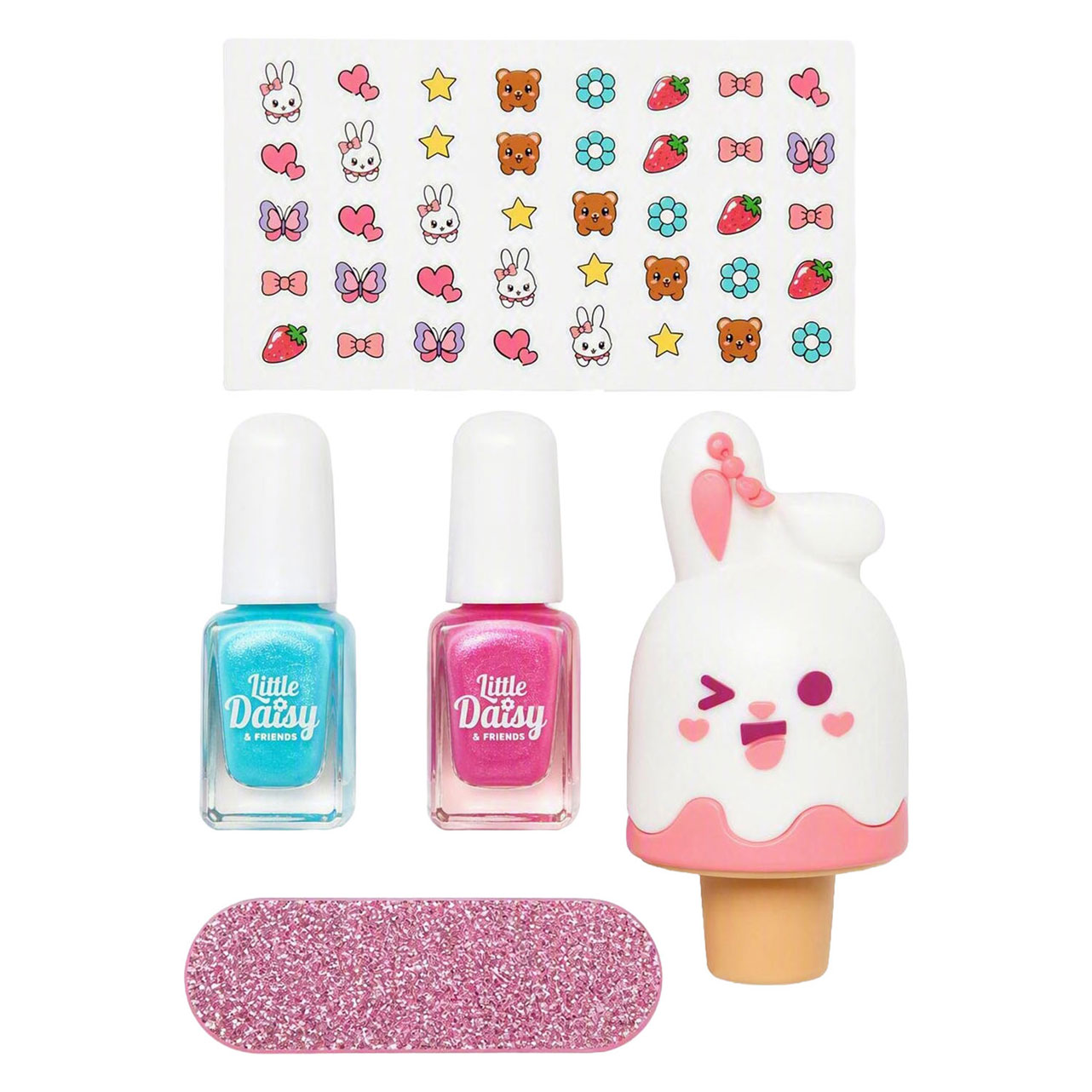 Little Daisy Lippen en Nagel Set Konijn - 5dlg.