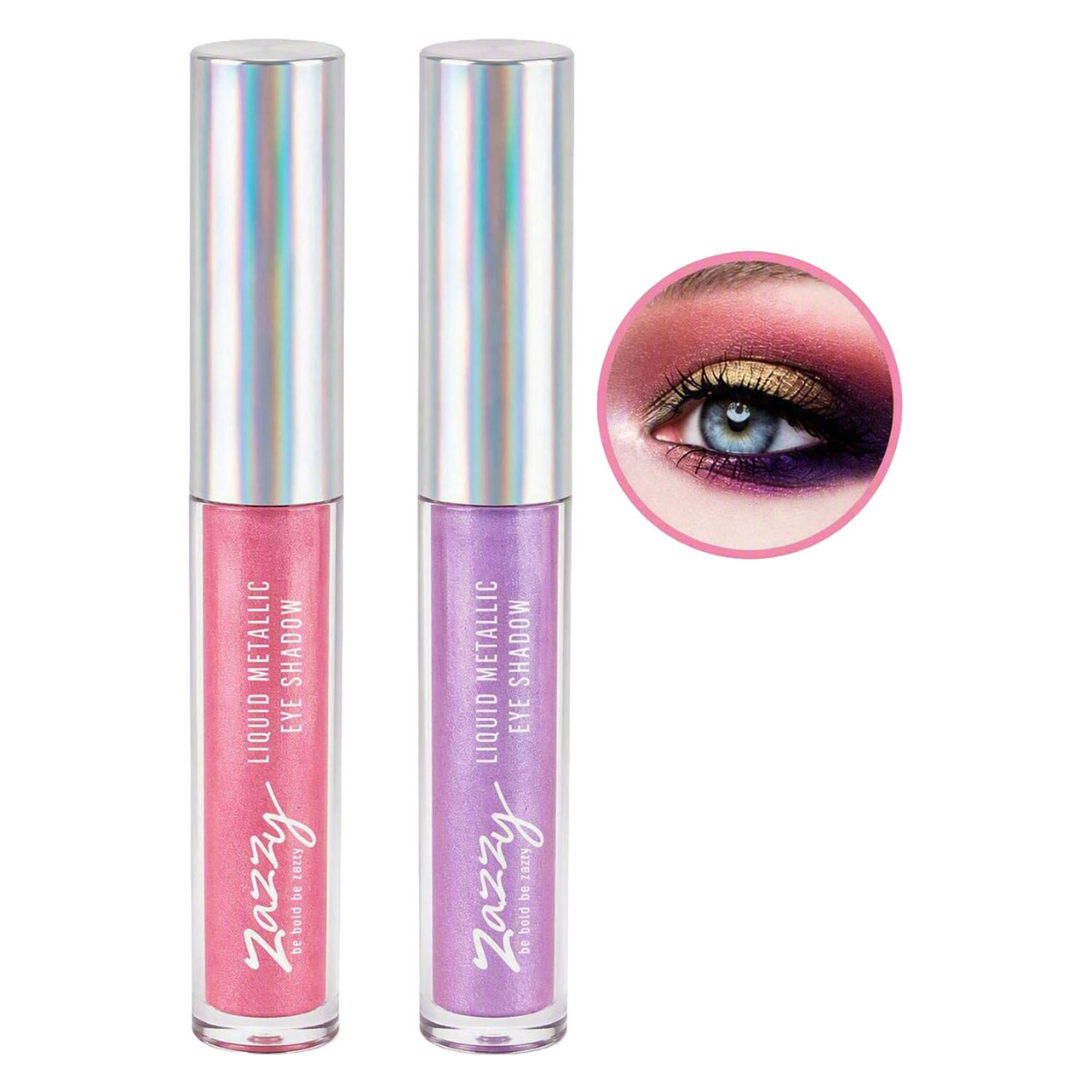 Zazzy Voeibare Oogschaduw Metallic - 2st