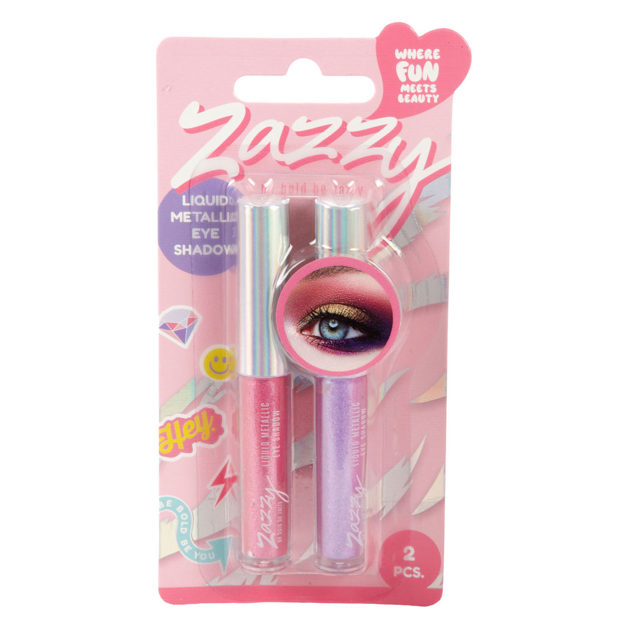 Zazzy Voeibare Oogschaduw Metallic - 2st