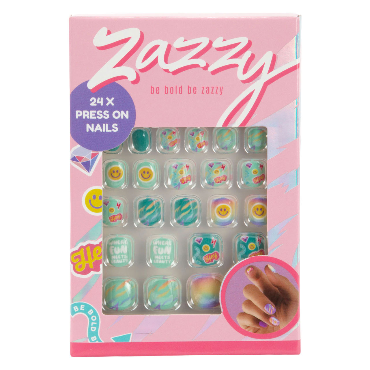 Zazzy Plaknagels - 24st.