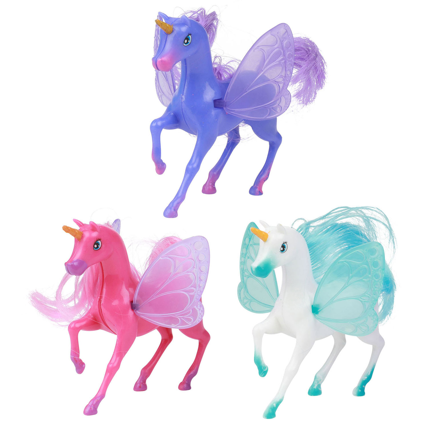 Mini licorne Dream Horse , 3 pièces.