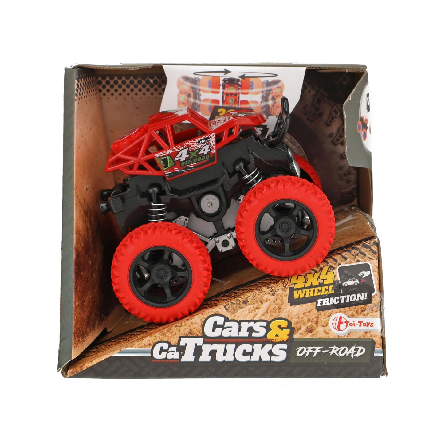 Friction Monster Truck Stunt 360