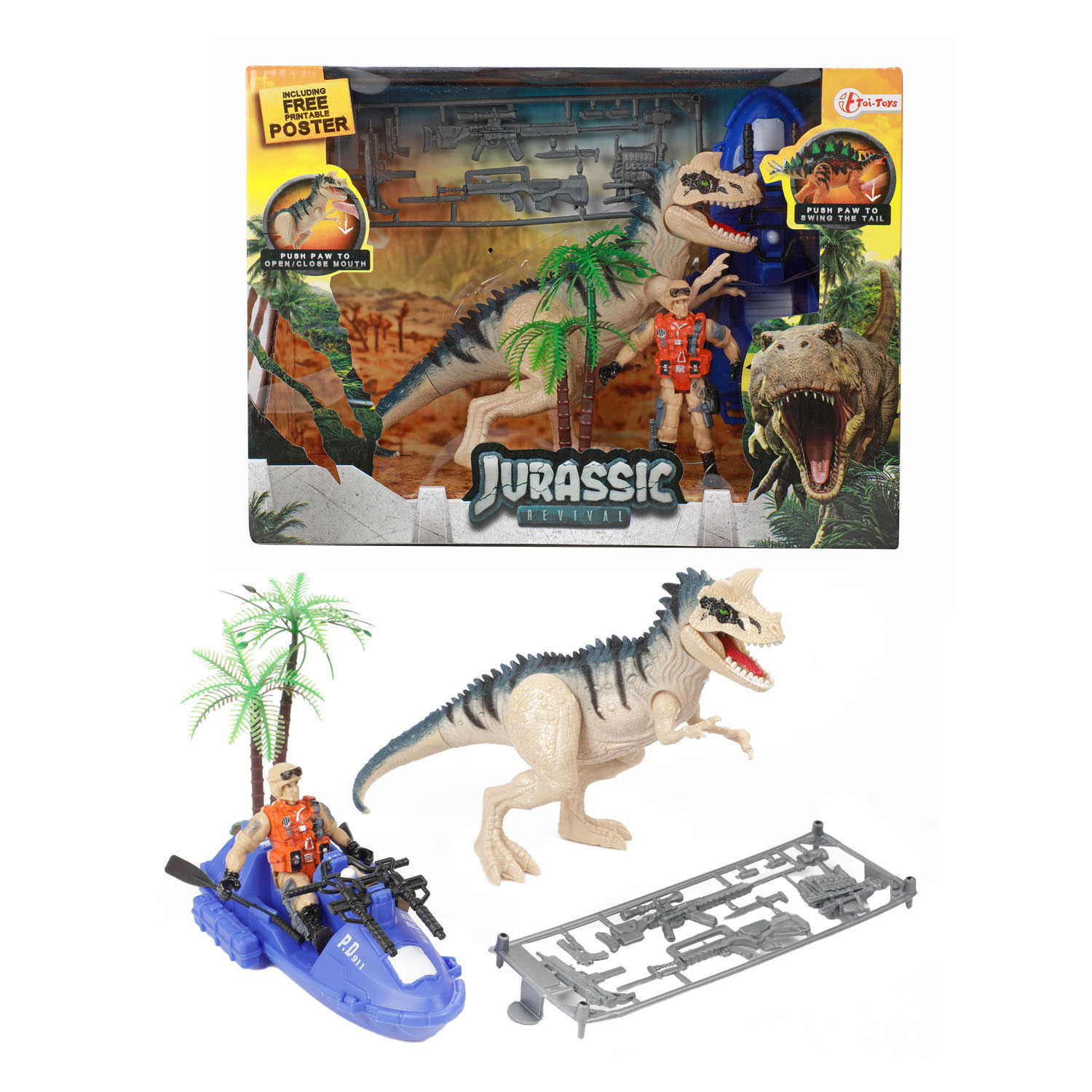 World of Dinosaurs  Ceratosaurus Speelset