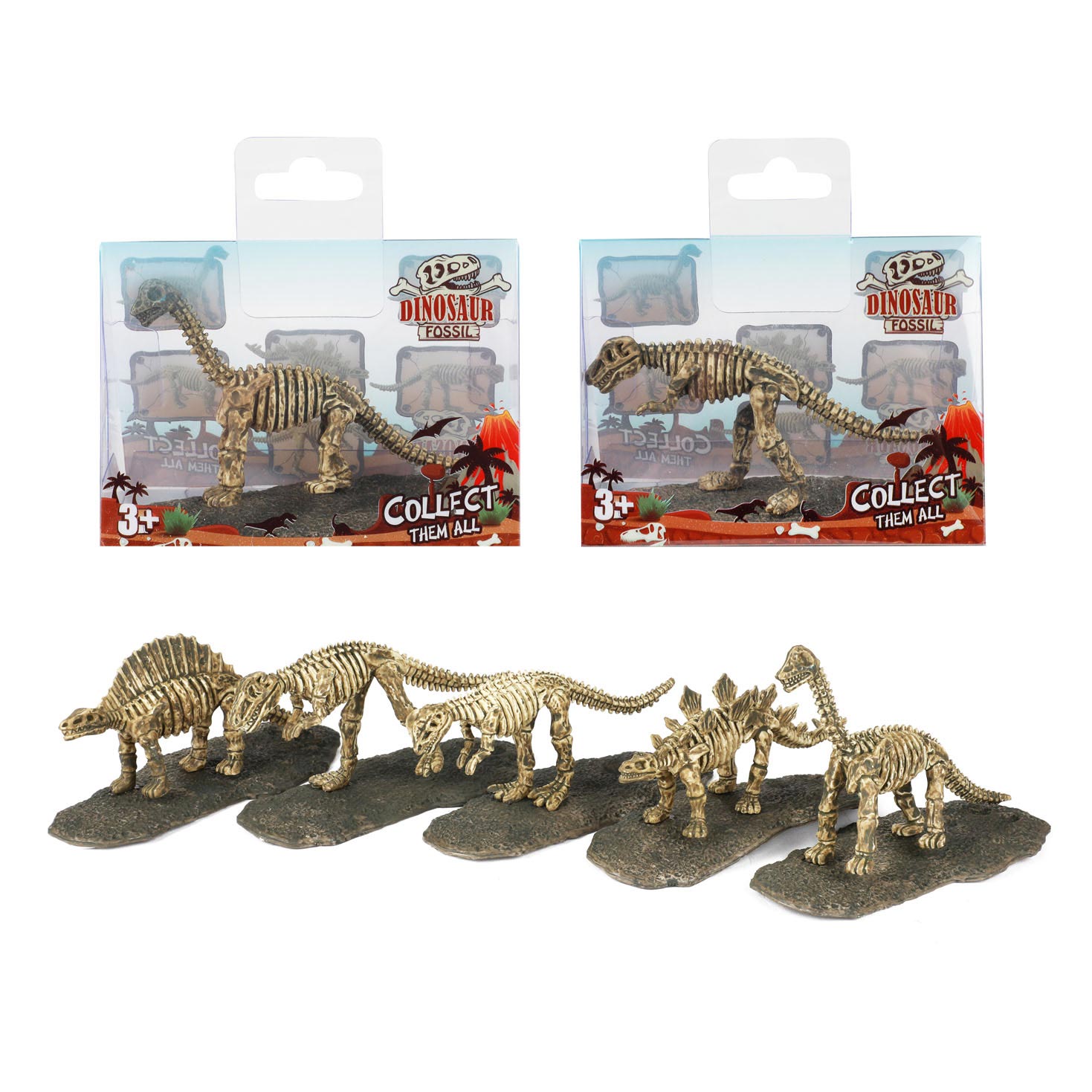 Dinosaurier-Fossil-Sammelfigur