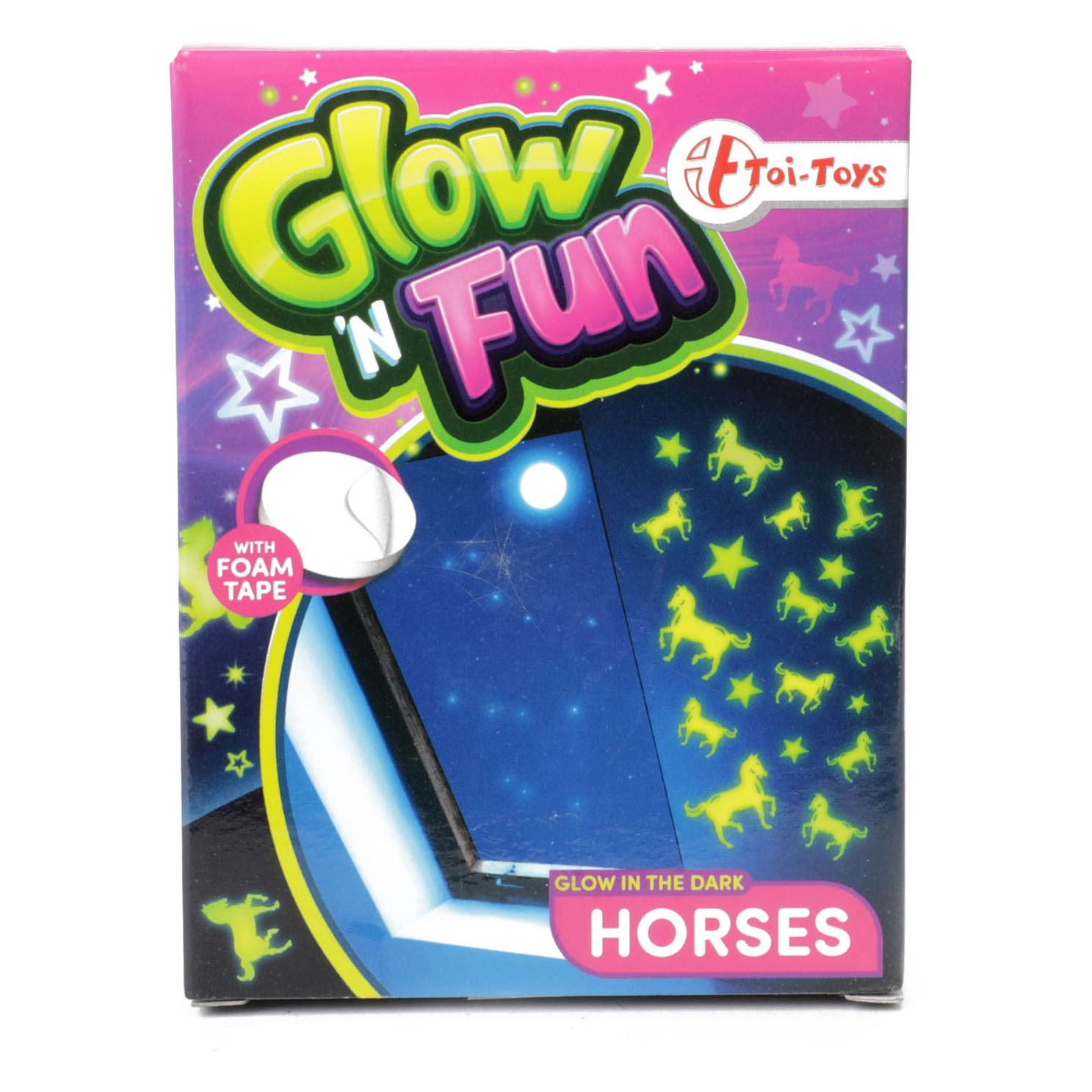 Glow n Fun Glow in the Dark Paarden