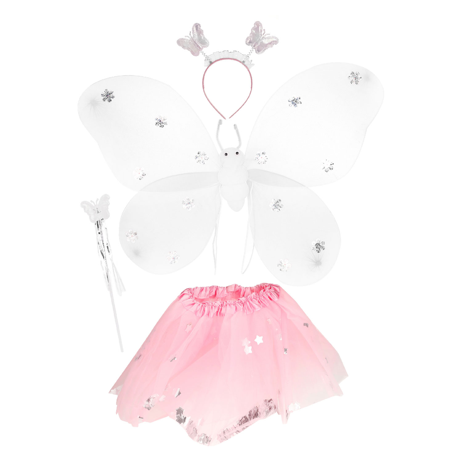 Princess Friends Dress Up Set Schmetterlingsfee mit Flügeln