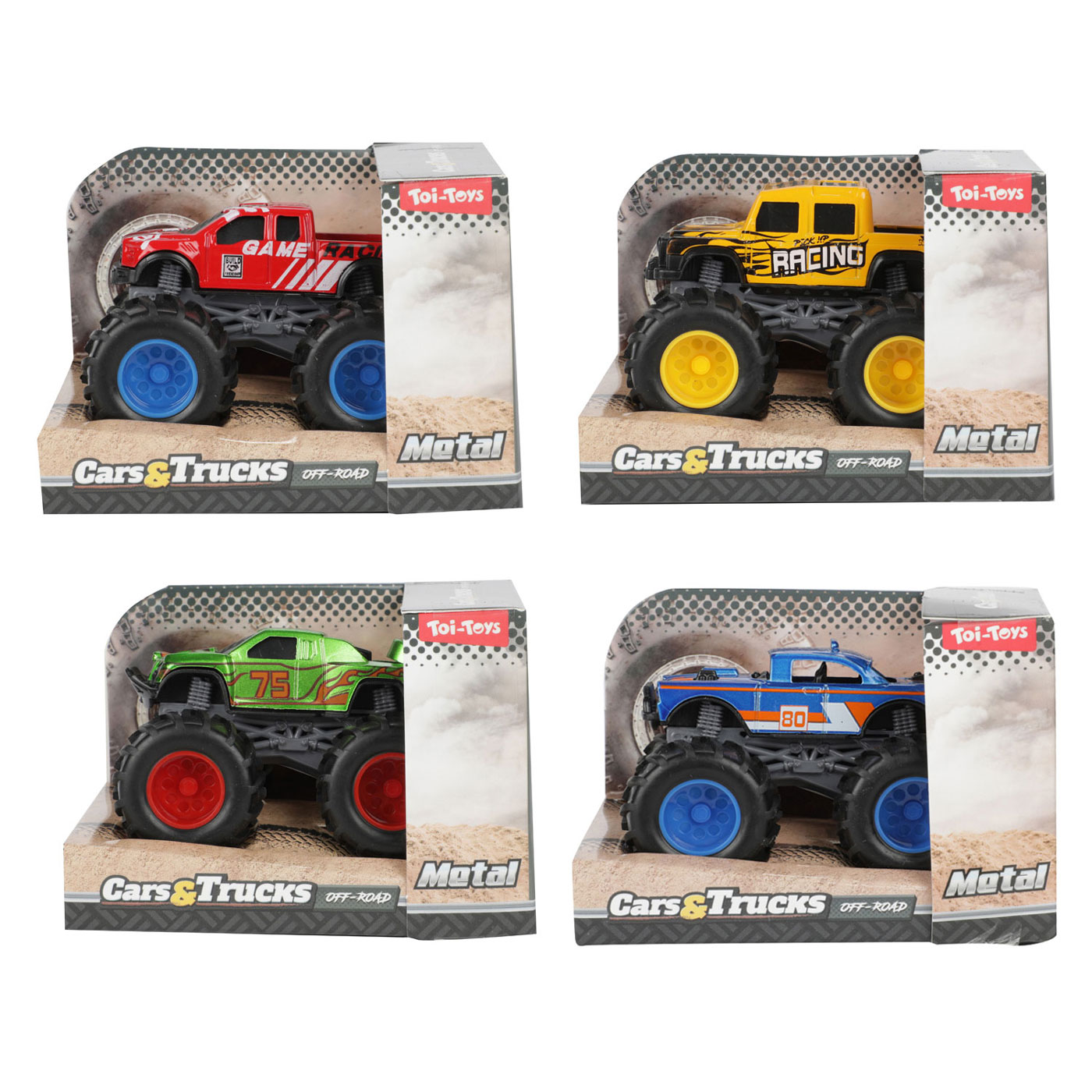 Toi Toys Cars&Trucks Monster truck 8x11cm