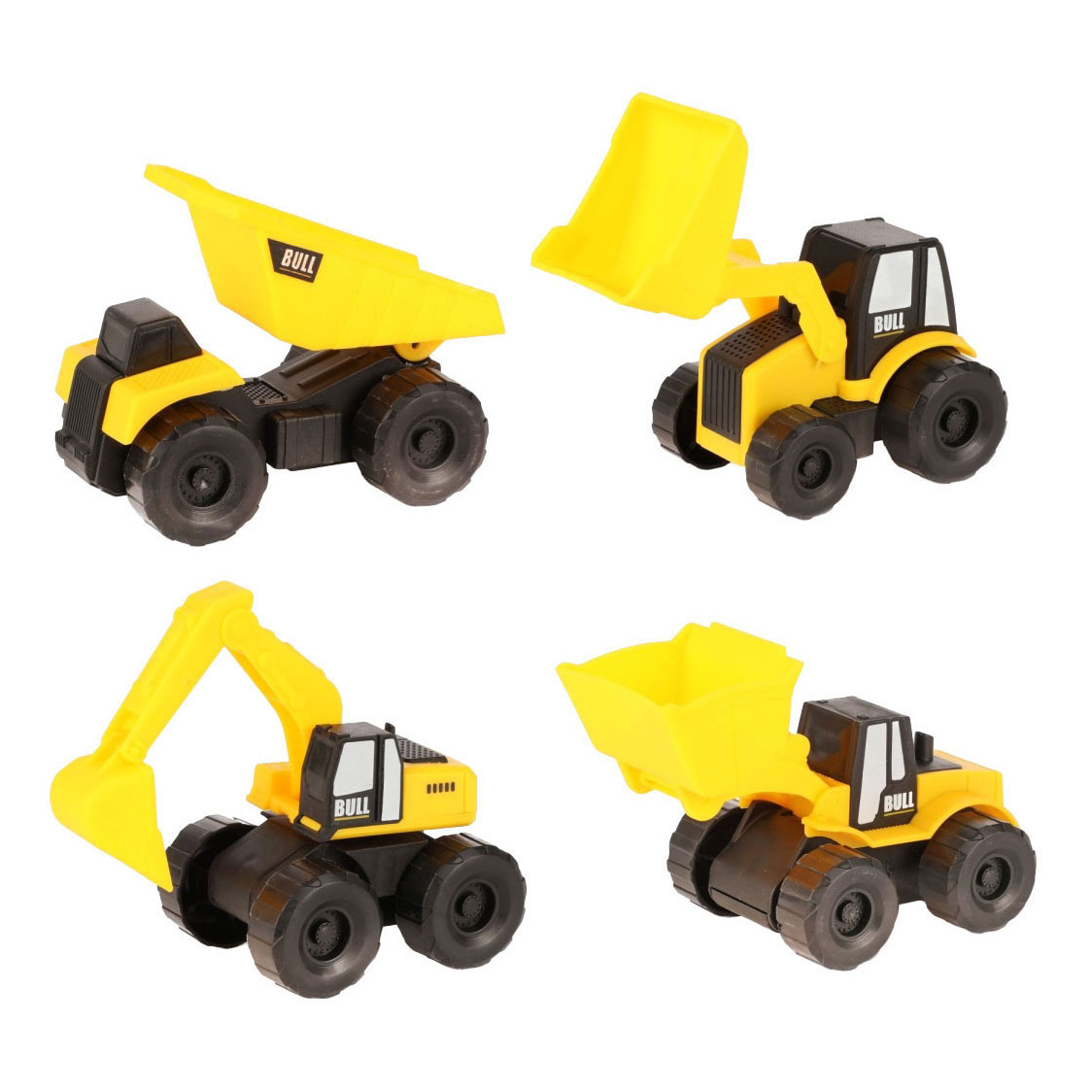 Ensemble de véhicules de chantier - 4 pièces