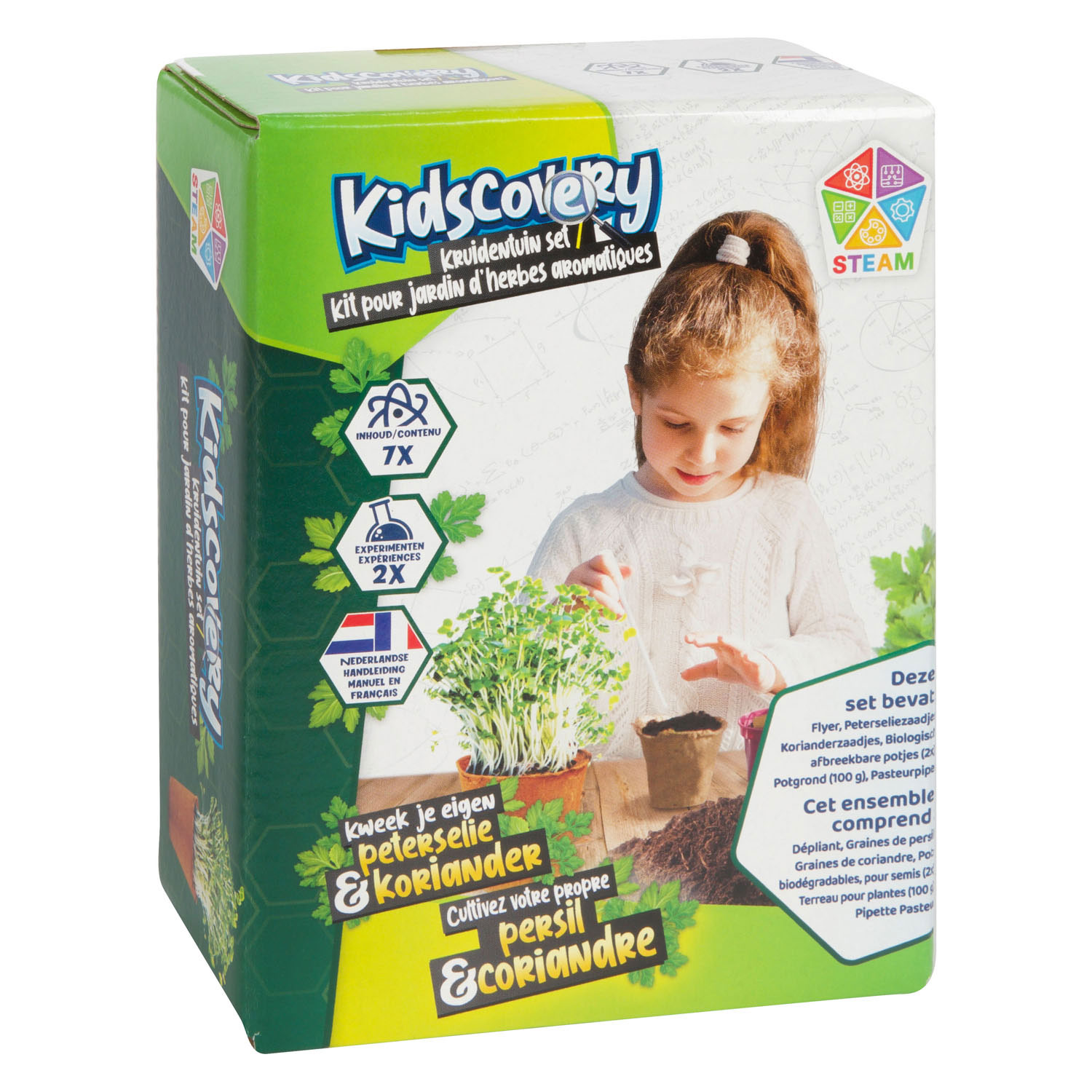 Expérience Kidscovery - Ensemble de jardin d'herbes aromatiques S