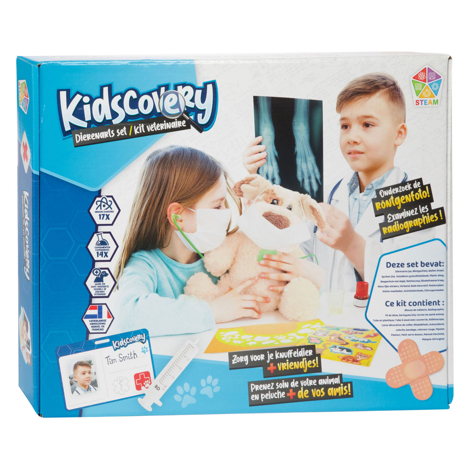 Expérience Kidscovery - Ensemble vétérinaire XL