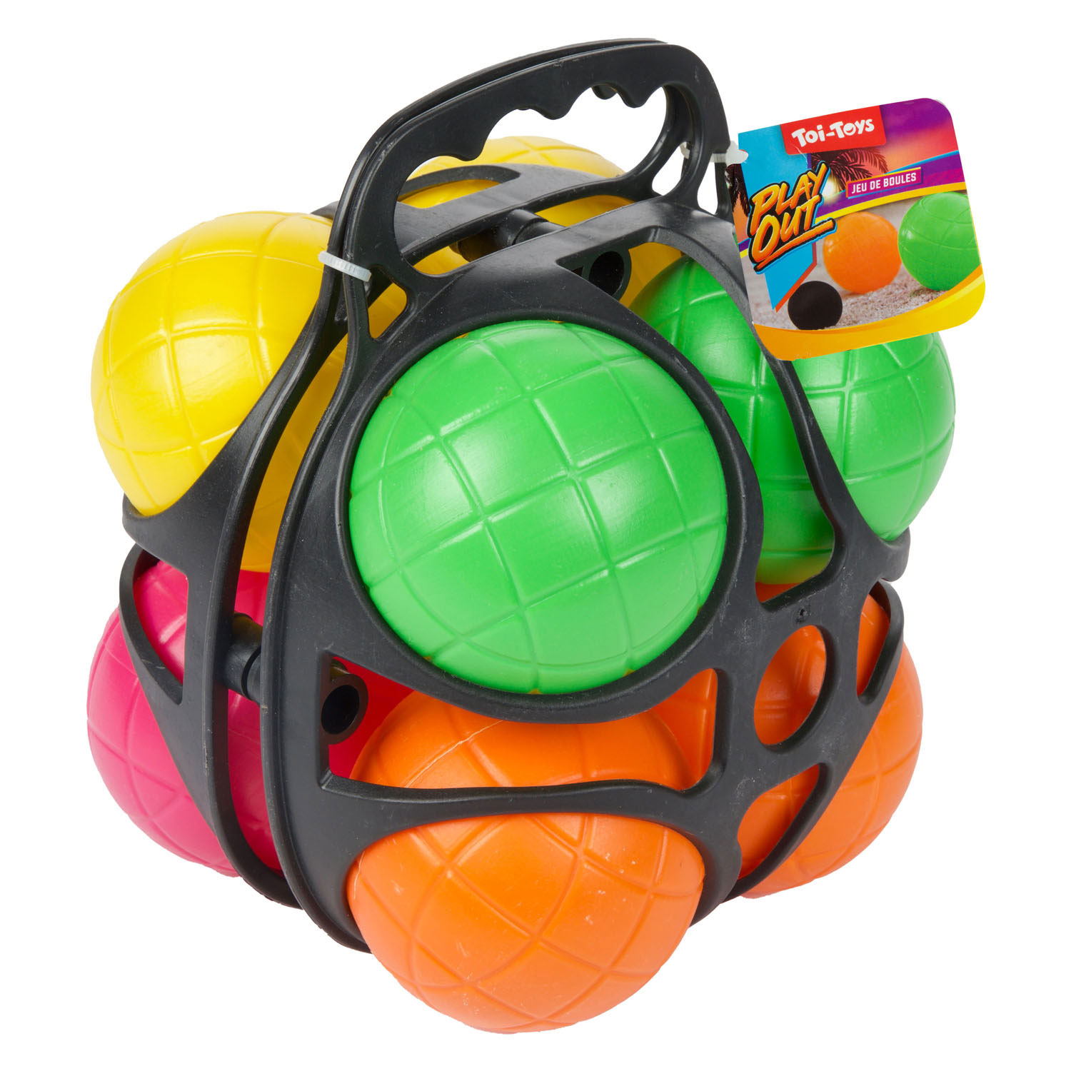 Jeu de boules, 9 pièces.