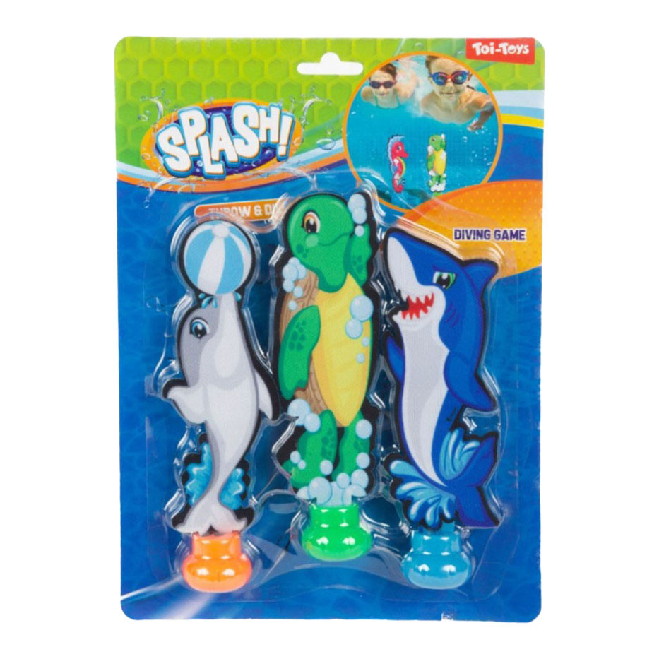 Splash plongeurs et créatures marines