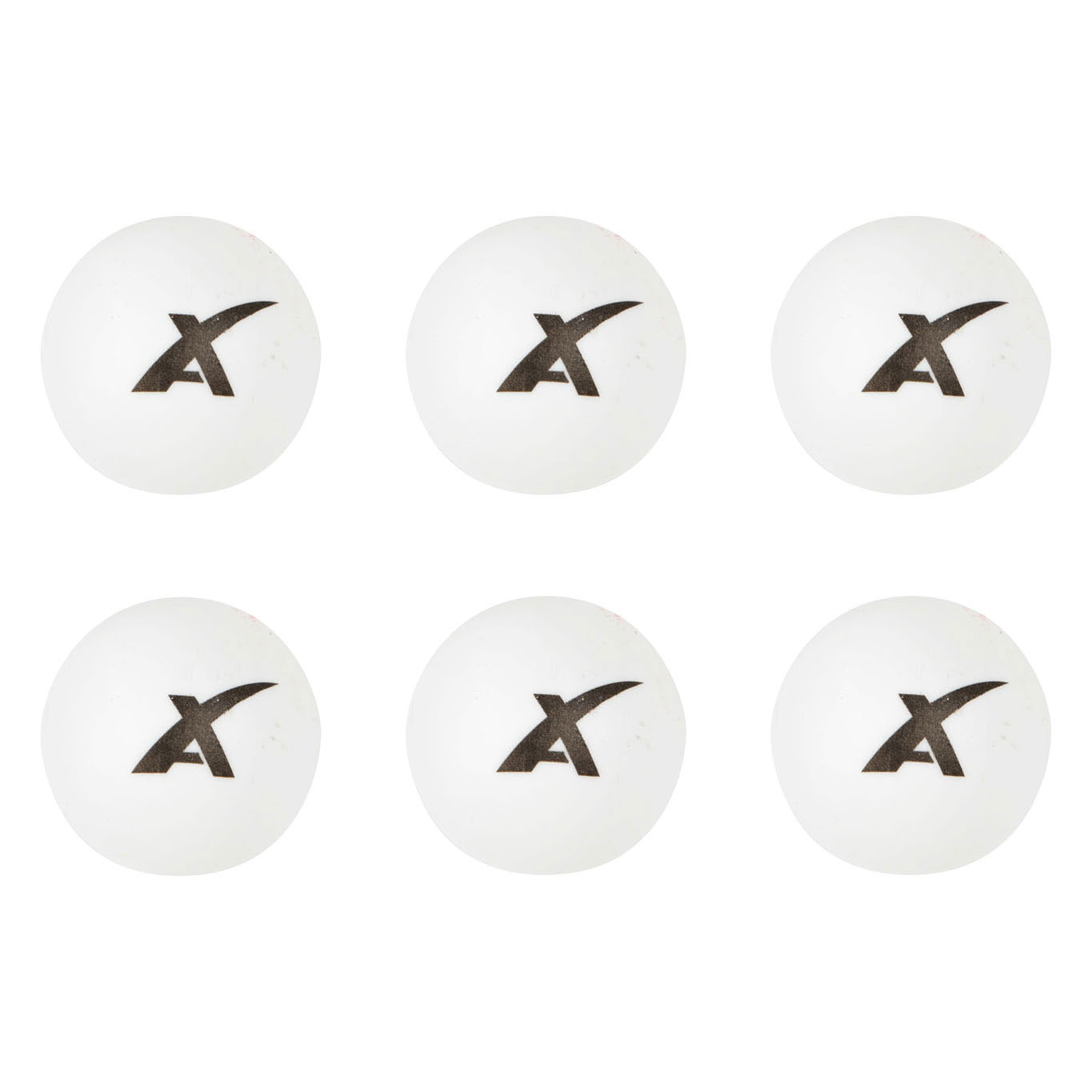 Balles de tennis de table Adrenix, 6 pièces.