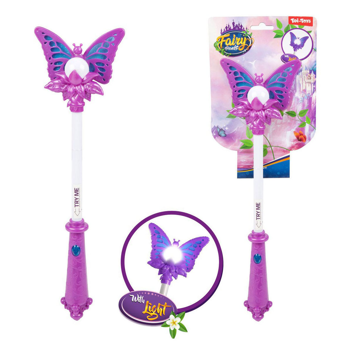 Toverstaf Pearl met Licht
