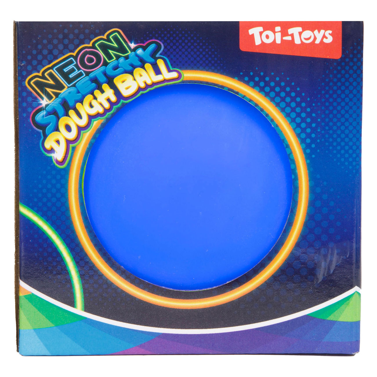 Lustiger Knetball Neon, 10cm