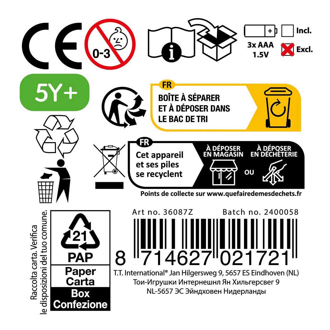 Chases Light Contrôleur de jeu électronique 5 en 1