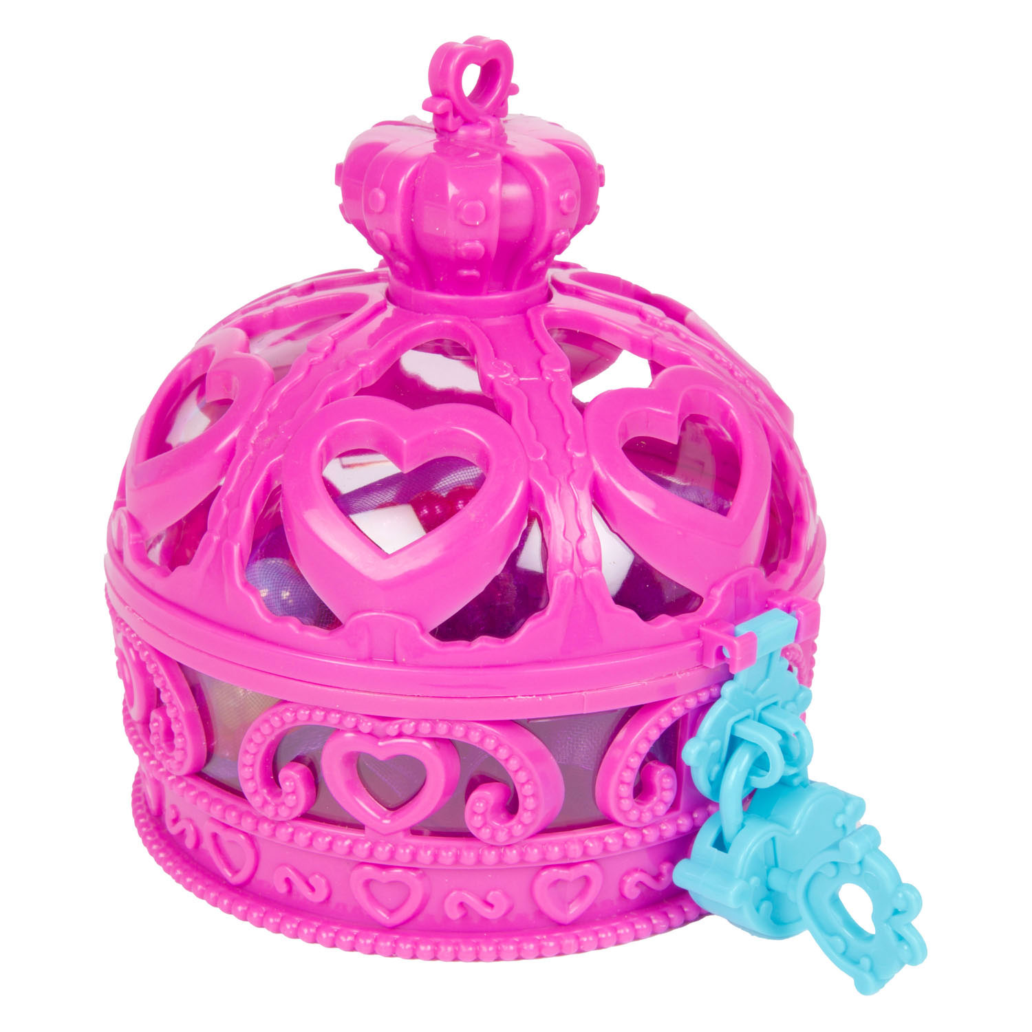 Boîte à bijoux couronne Princess Friends avec accessoires