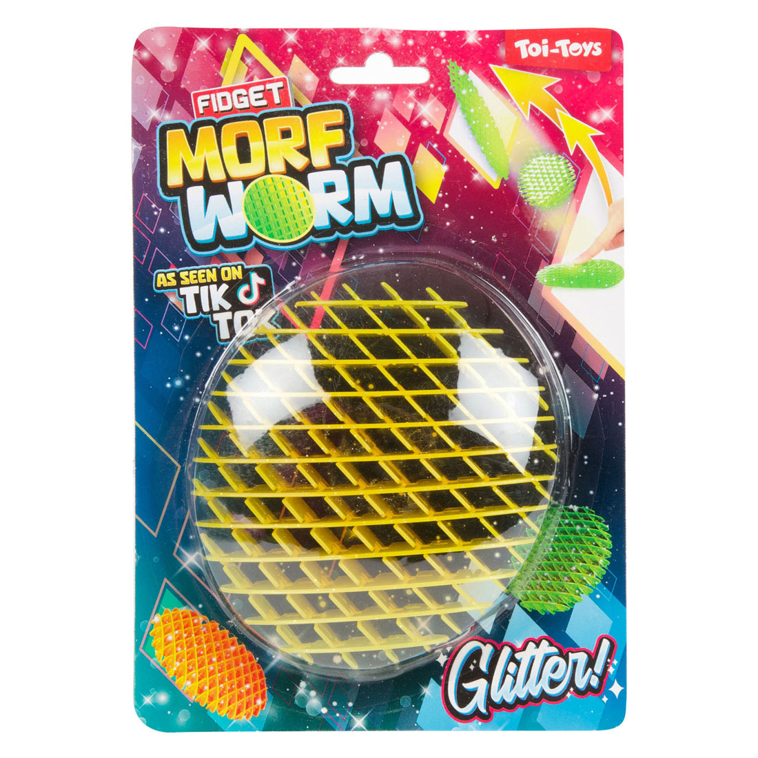 Glitter Morf Worm Fidget