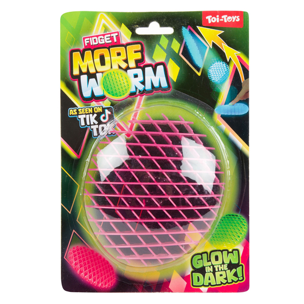 Glow In The Dark Morf Worm Fidget