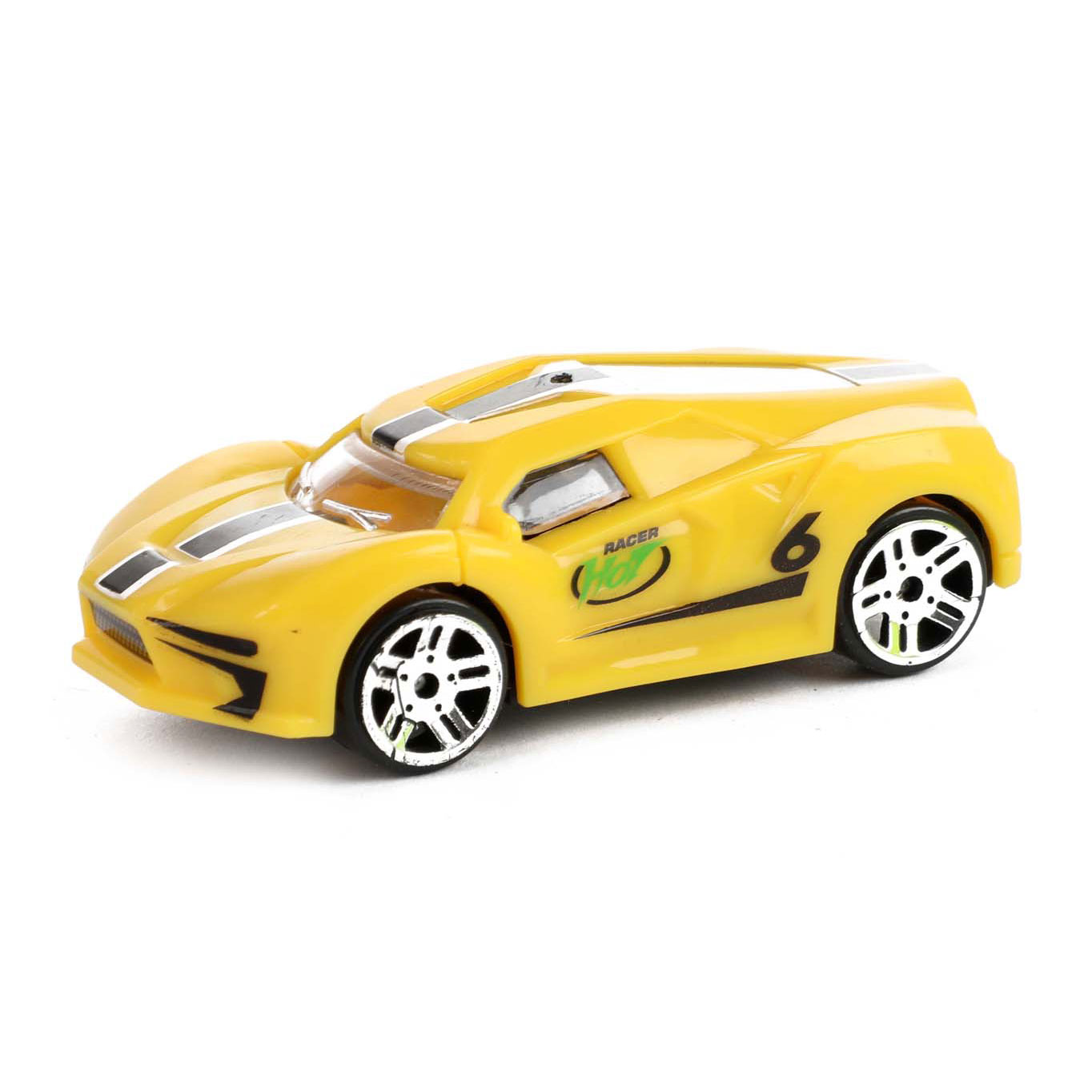 Turbo Racers Verzamelkoffer met Auto's en Speelkleed, 6dlg.