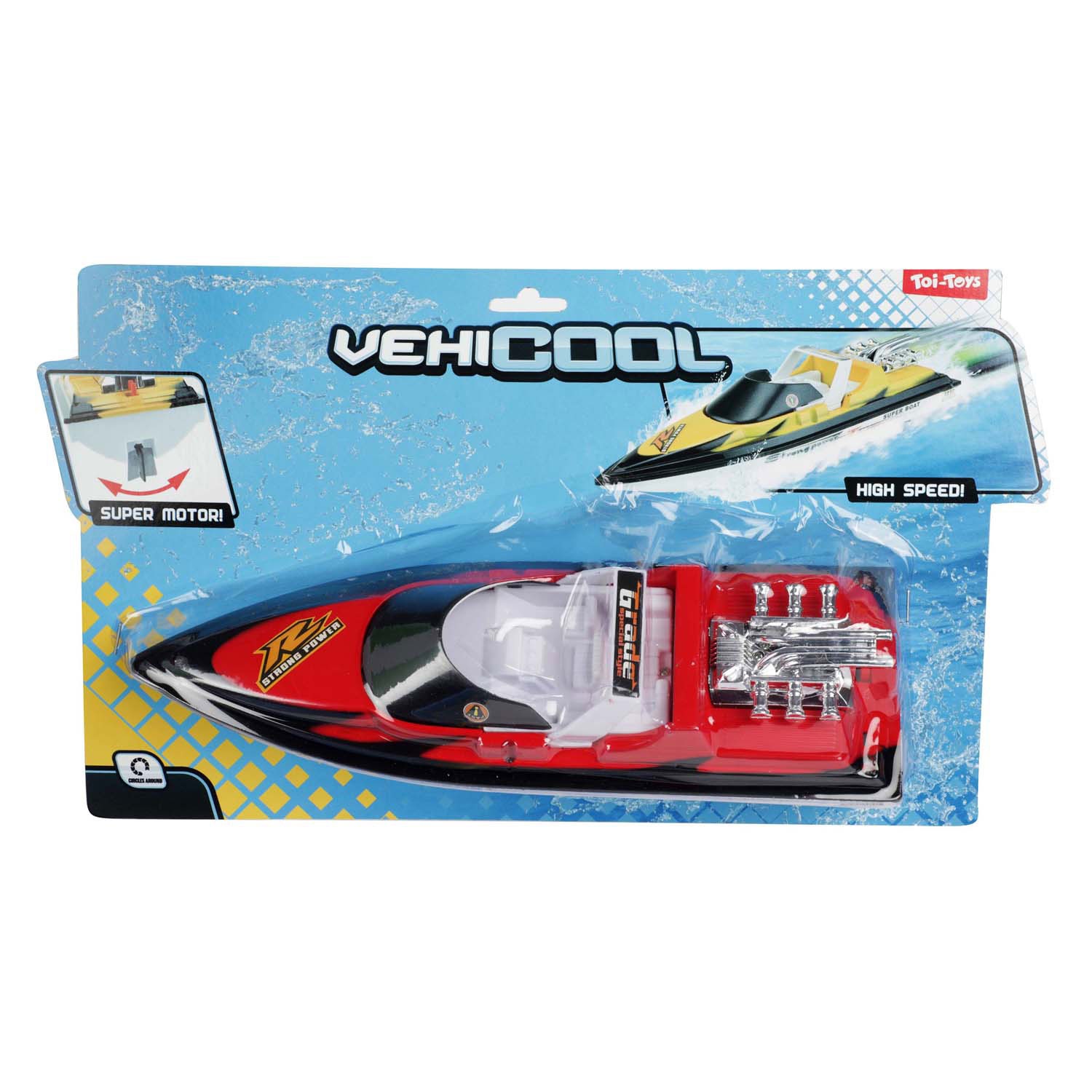 Vehicool Powerboot met Motor en Accessoires