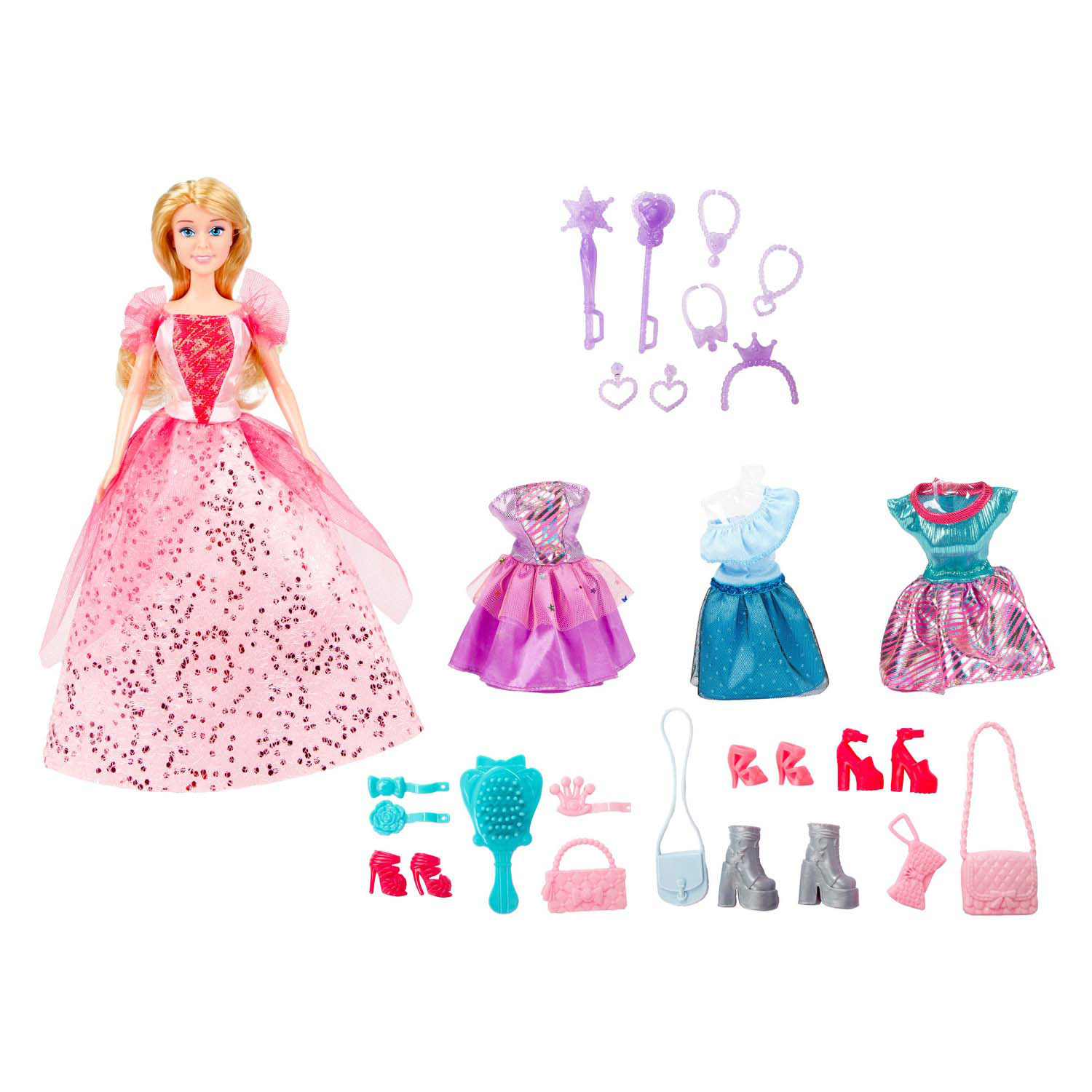 Lauren Modepop Feest met 3 Kledingsets en Accessoires 