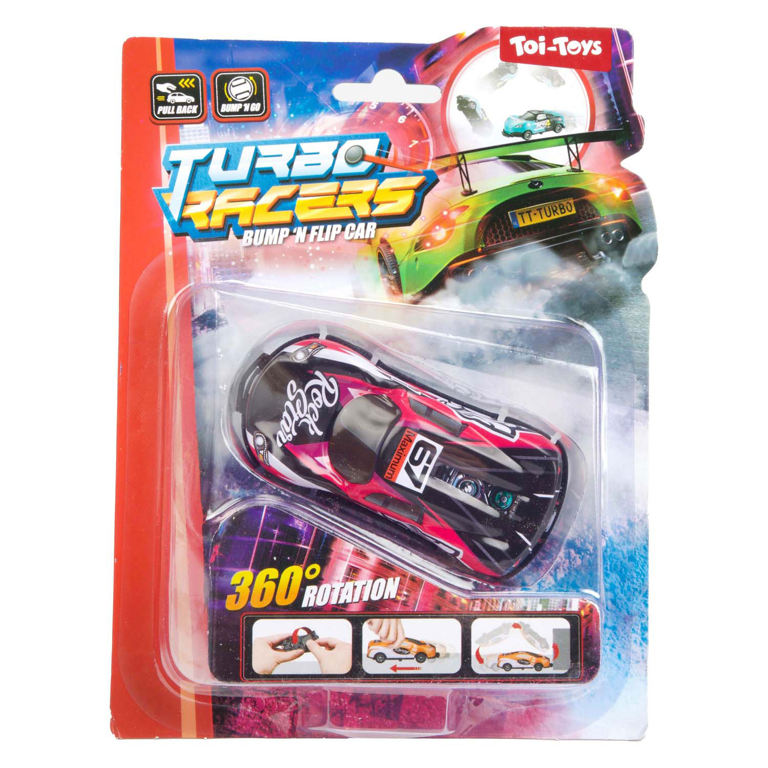 Turbo Racers Stunt Auto Bump N Flip