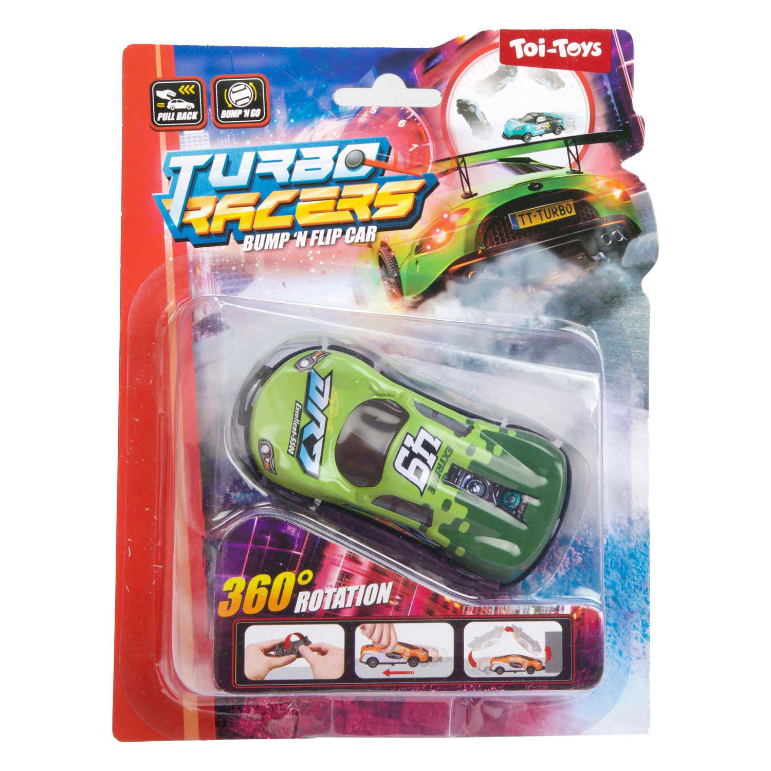 Turbo Racers Stunt Auto Bump N Flip