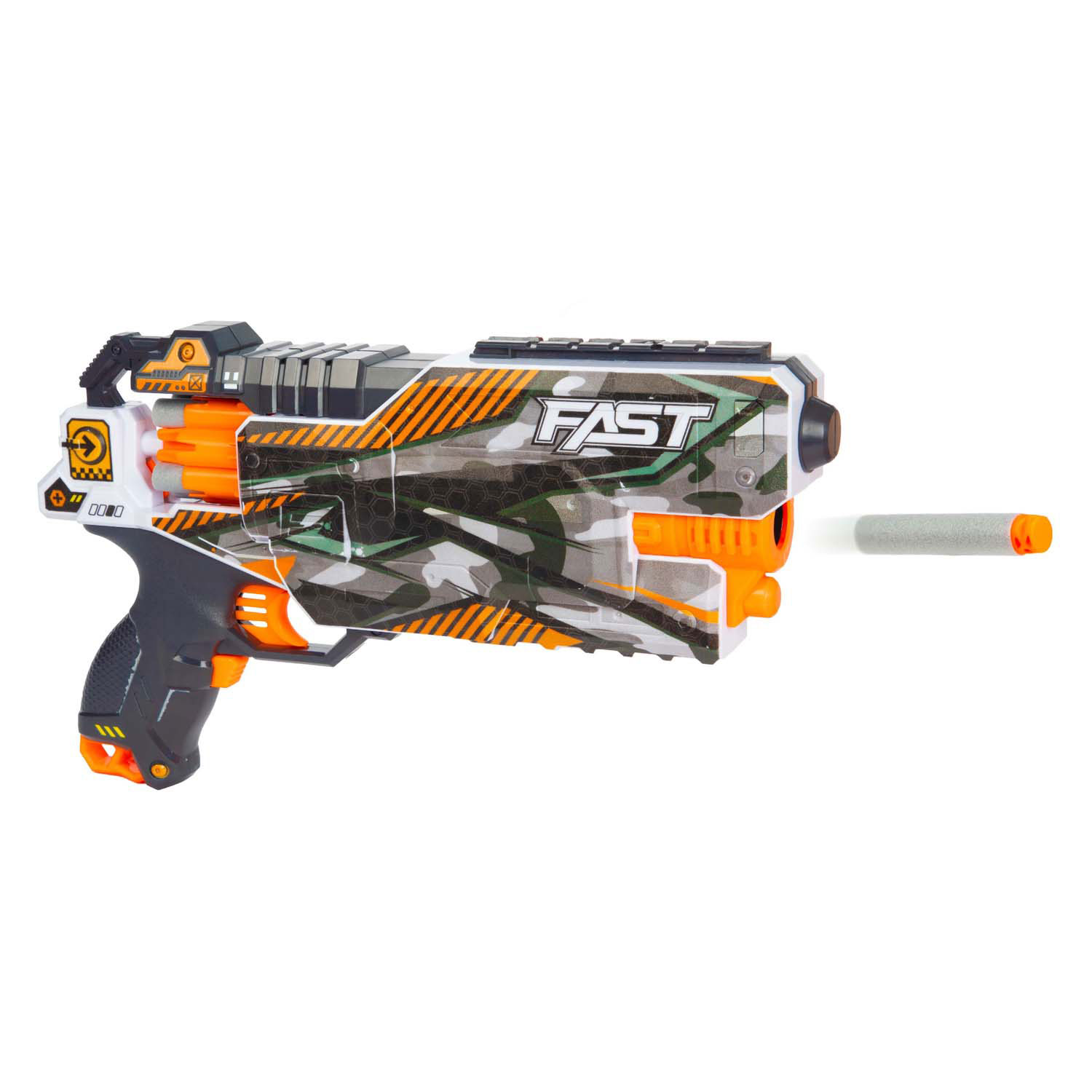 Foam Strikex Elektrisch Afschietpistool Shockwave met 24 Foampijlen