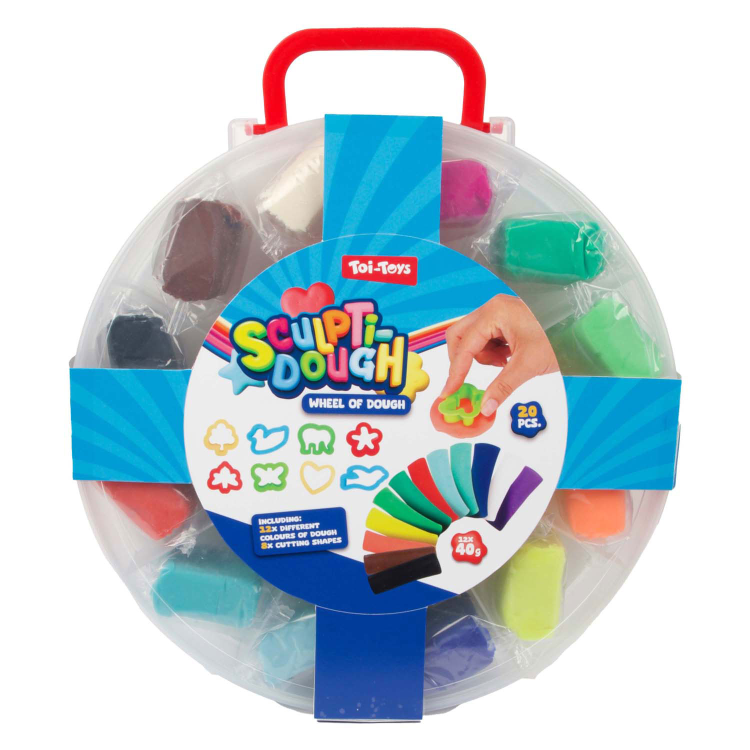 Sculptidough Kleiset 12x40gram, 20dlg.