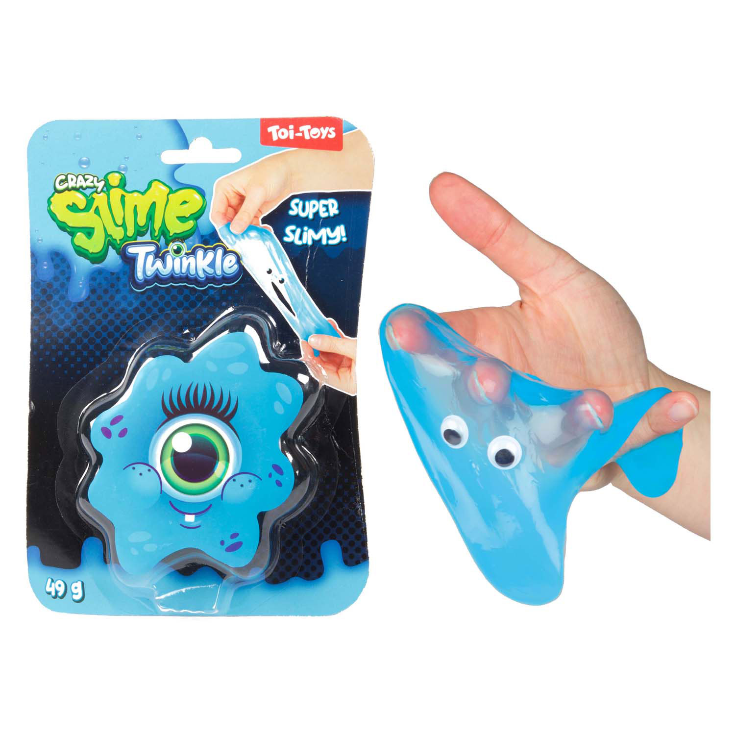 Crazy Slime Slijm Monster met Ogen