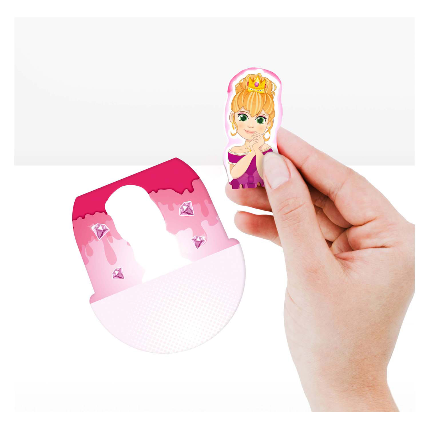Robe Crazy Putty scintillante avec accessoires