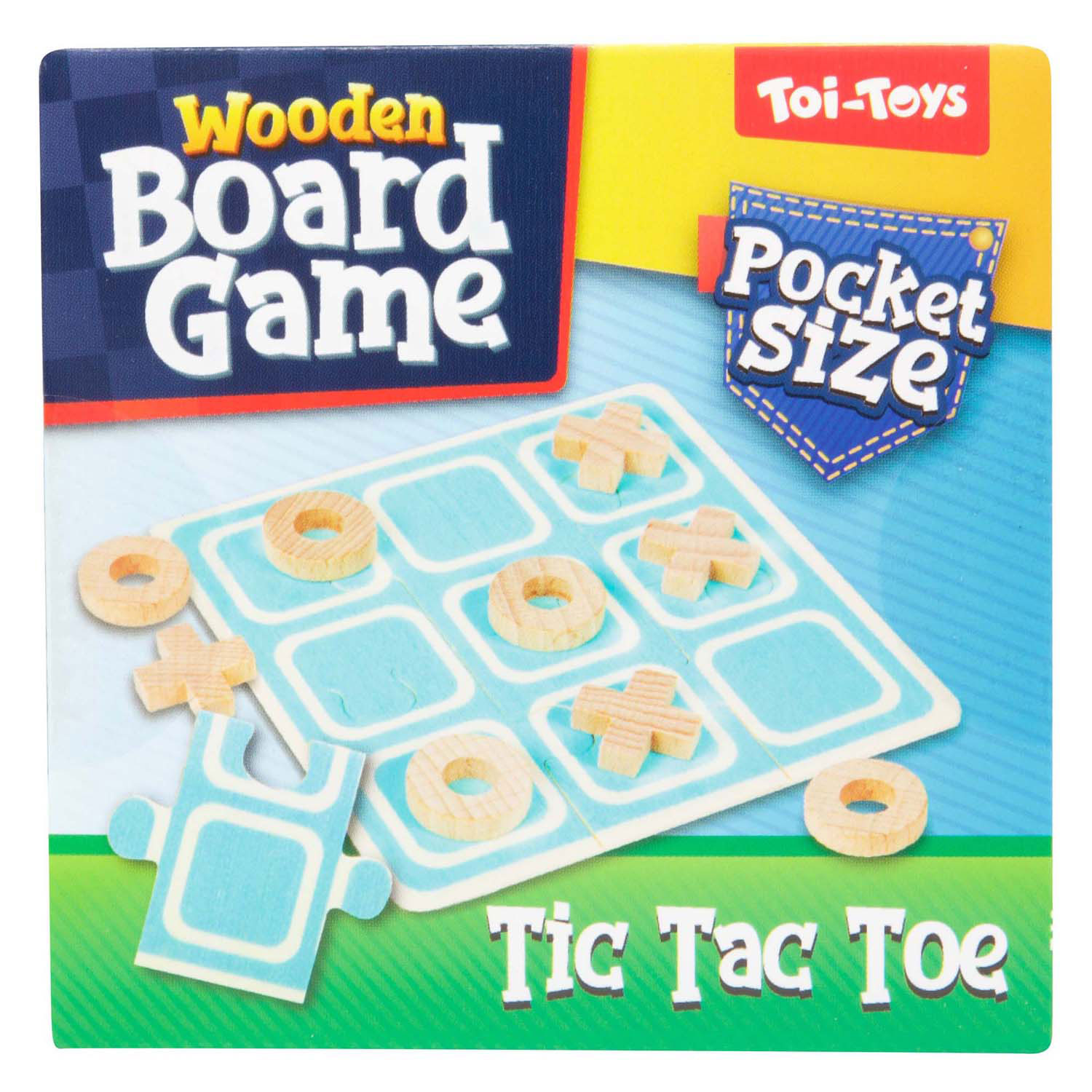 Games Mini Houten Bordspel Tic Tac Toe 