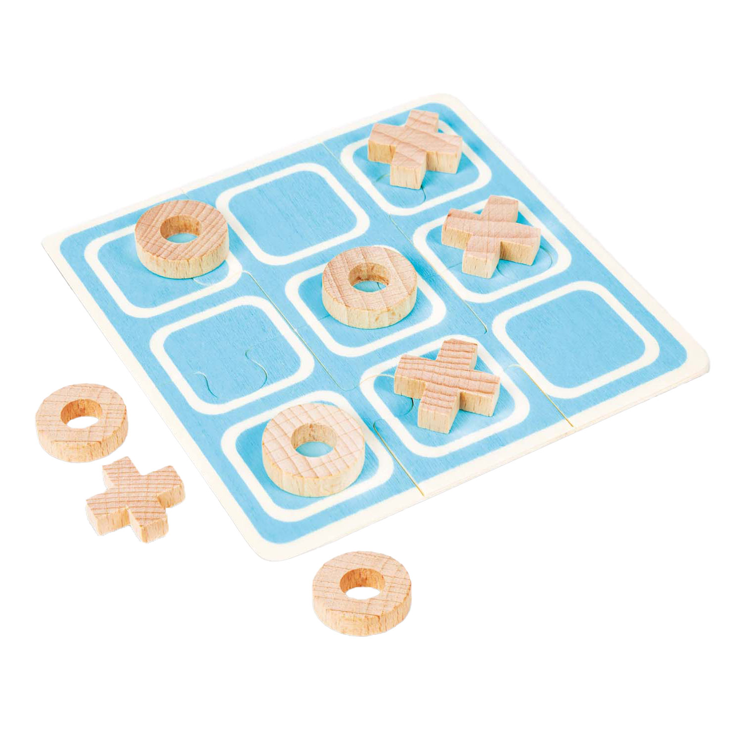 Games Mini Houten Bordspel Tic Tac Toe 