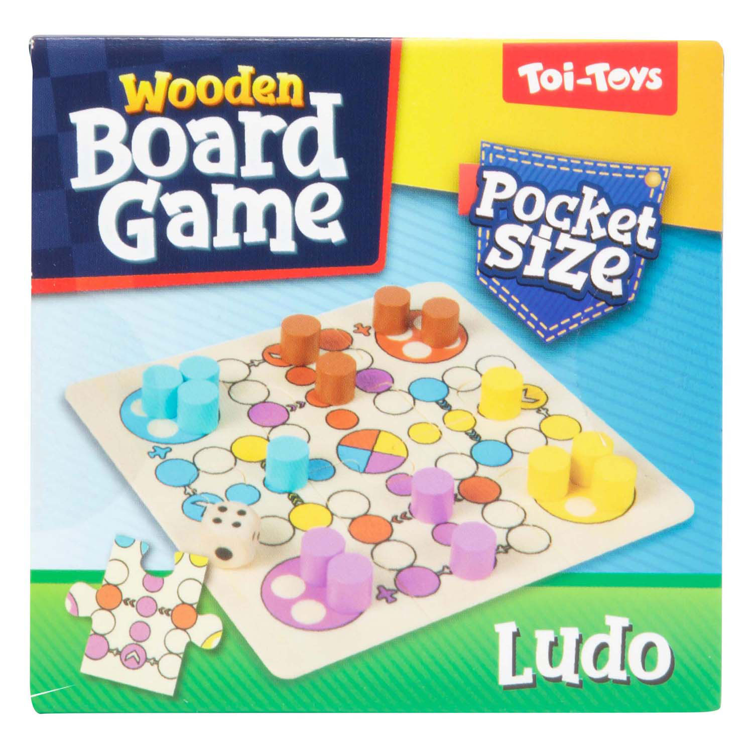 Games Mini Houten Bordspel Ludo 