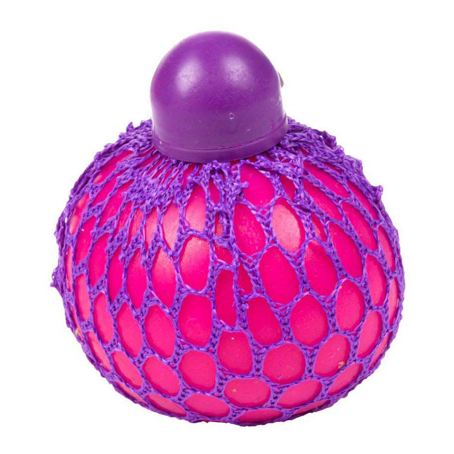 Fun Knijpbal Neon Mesh, 6 cm